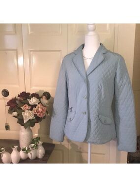 TALBOT EST 1947 BLUE BUTTON JACKET